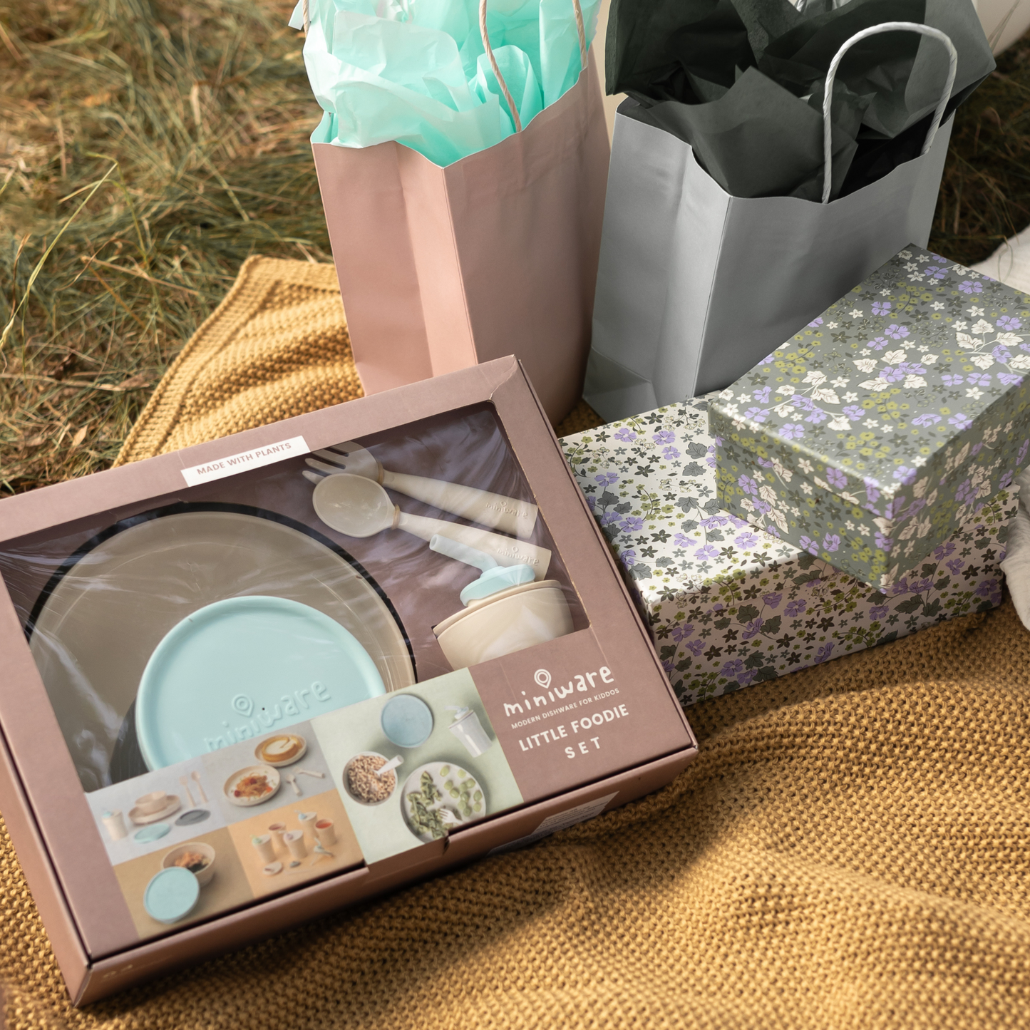 Little Foodie Set (Vanilla/Aqua)