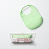 Roll & Lock Silikon Lätzchen (Keylime)