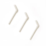 Silicone Straw 3 Pack Set (Grey)