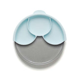 Healthy Meal Set barntallrik (Grey/Aqua)
