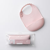 Roll & Lock silicone Bib (Cotton Candy)