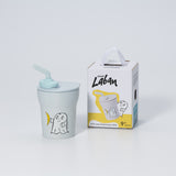 Little Ghost Laban 1-2-3 Schluck! Kinderbecher (Aqua)