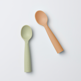 Children's spoon, 2-pack (Pistachio/Toffee)