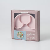Healthy Meal Set barntallrik (Cotton Candy/Cotton Candy)