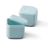 Silipods - Lebensmittelbehälter aus Silikon -Doppelpack (Aqua)