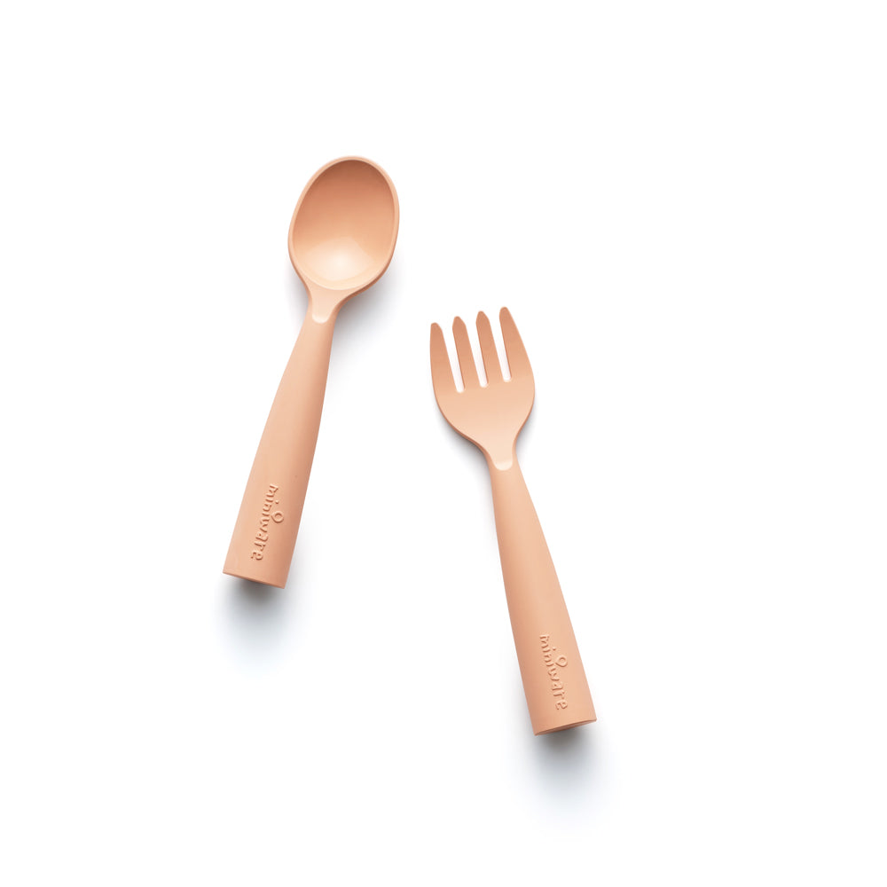 My First Cutlery - Pack of 2 (Cotton Candy/Toffee)