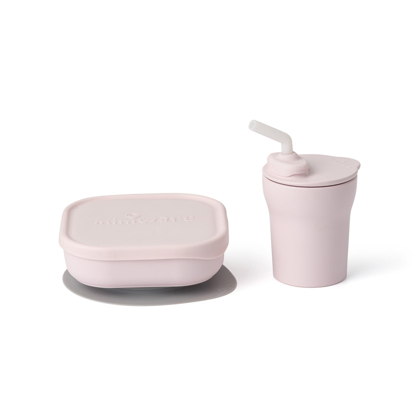 Sip & Snack Set (Cotton Candy/Cotton Candy)