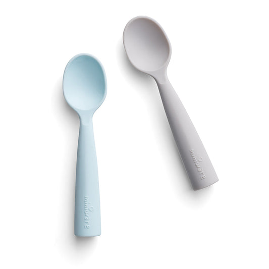 Training Spoon Set (Grey/Aqua)