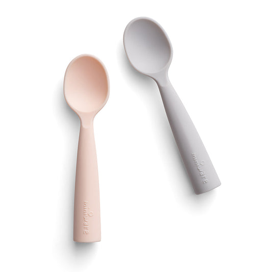 Training Spoon Set (Grey/Peach)