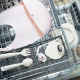 Roll & Lock Silikon Lätzchen (Grey)