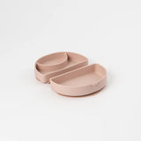 Silifold vikbar tallrik (Pink Salt)