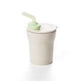 Silikon Strohhalm Set - Dreierpack (Keylime)